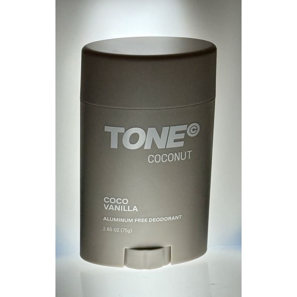 TONE COCONUT Aluminum Free Deodorant-Safe True All Day Oder Protection- 2.65oz