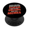 Funny Roses Are Red Poem Retro Programming Humor PopSockets Adhesive PopGrip