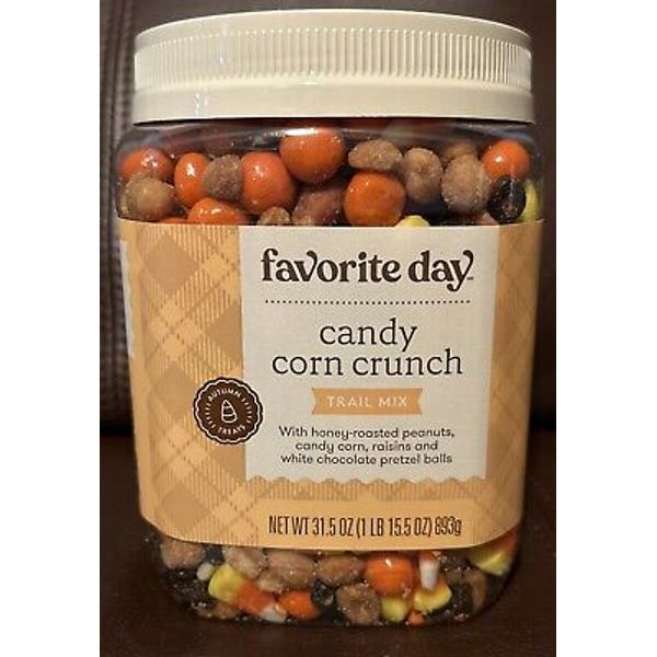 Favorite Day Candy Corn Crunch Trail mix 31.5oz ex. 7/18/24 Free Priority Ship