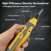 4V Cordless Electric Screwdriver Rechargeable USB Charging Drill + 43PCS Bit Kit