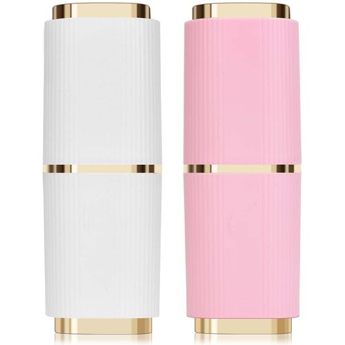 Toothbrush Case Travel Box, Pack of 2 Toothbrush Holder, Toothpaste Storage Box, Portable Toothbrush Case, Mouthwash Cup, Plastic Toothbrush Cup, Travel Toothbrush Box, White + Pink, White + Pink, A