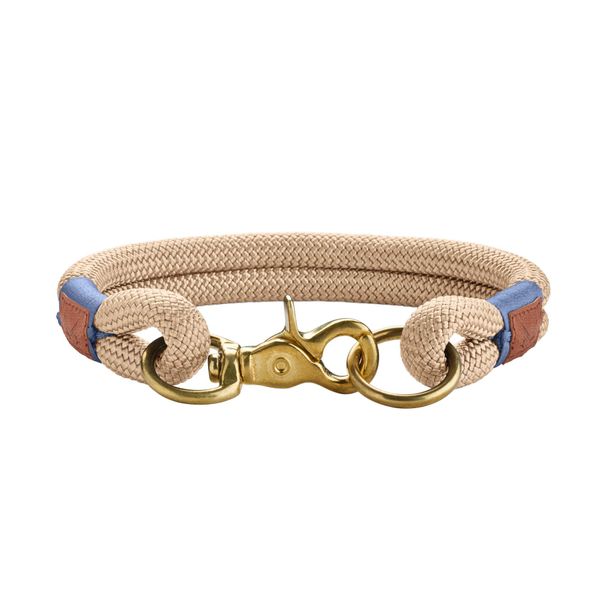 HUNTER Collar Sansibar Rantum Rope, 50 cm, Tan