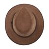 Jaxon & James Nubuck Leather Safari Fedora - Chestnut Medium