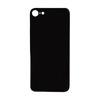 For iPhone 8 Plain Glass Back Replacement in Black