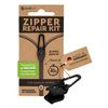 ZlideOn Zipper Pull Replacement - 1pcs, Black, Narrow (L) - 5C - Instant Zipper Replacement Slider