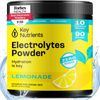 90 Servings Lemonade Electrolyte Powder Hydration Drink No Sugar Keto Friendly