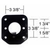 universal power brake pedal assembly firewall mount