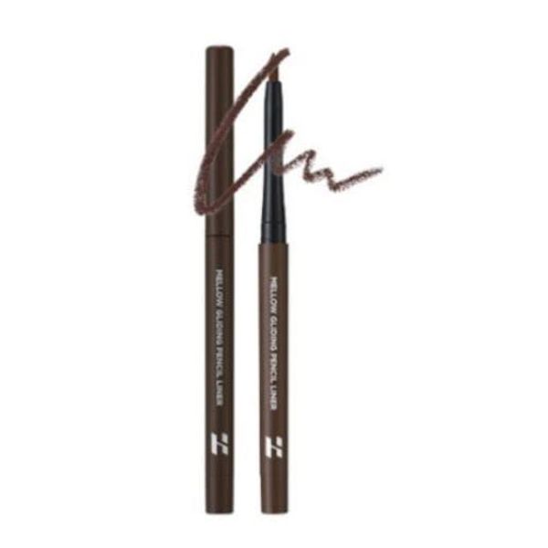 Korean Cosmetics Eyeliner Holika Holika Holika Mellow Gliding Pencil Holica Eyeliner Teardrop Bag Eye Shadow Cacao Nips