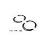 URas Generic semiwa-kusufenda- (3 mm Flat Type) 4PCS