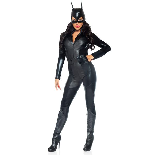 Leg Avenue Women's Costume Adult Costume, black, Large