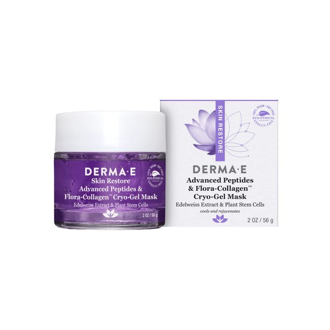 Derma-E Advanced Peptide und Flora-Collagen Cryo-Gel Maske für Unisex 57 ml Maske