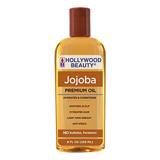 Hollywood Beauty Jojoba Oil Scalp Treatment, Beige , 8 Oz