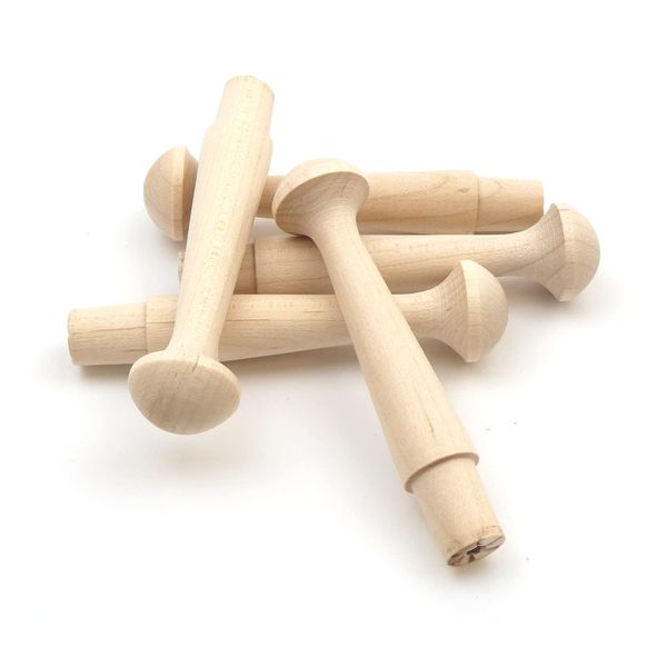 Oakcrafts - Birch Shaker Peg 3.5" / 89mm (Pack of 5)