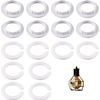 16PCS 42mm to 29mm Screw Light Fitting Adapter, E27 to E14 Lampshade Reducer Ring, Socket Replacement Ring, Fitting Lampshade Washer Adaptor