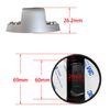 MUGEN Gasoline Spout Cap Cover Infinity Fuel Cap Cover (Silver)