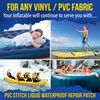 PVC Stitch Paddle Board Patch kit, Inflatable Paddleboard Patch, ISUP Patch, Inflatable Boats Patch, Rafts Patch, Underwater Gear Patch, Above Ground Pools Patch, Hot Tubs Patch, and Much More