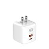 High-Speed Dual-Port 65W USB Charger with Replaceable Plugs – PD + QC3.0 Quick Charging