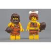 LEGO Caveman & Cavewoman Minifigure Set