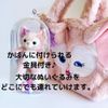 Flowbloo Pushing Pouch, Plush Pouch, Showing Bag, Includes Key Holder, Round Type, clear