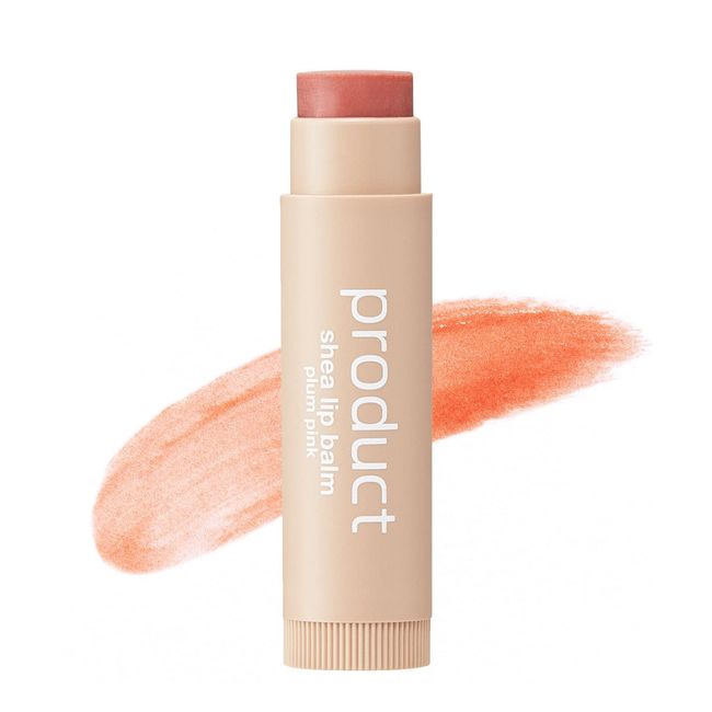 the product shear lip balm plum pink lip balm