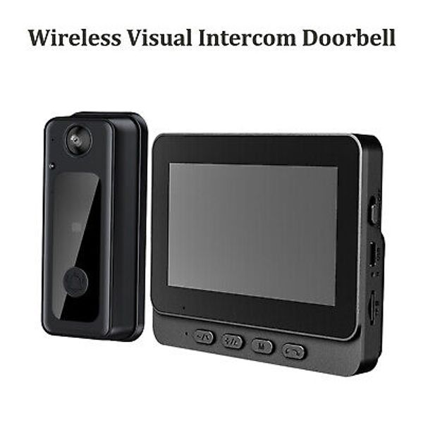 4.3 Inch IPS Screen 2.4G Wireless Visual Intercom Doorbell Night Vision LED B3Y3