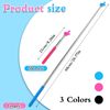 DIVINA VITAE 3 Pcs Telescopic Teachers Pointer Mini Retractable Teacher Pointer Stick Extendable Hand Pointer Finger Pointer Stick for Teacher Classroom Teacher Aids (Black Pink Blue)