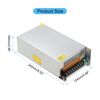 Switching Power Supply 24V 33.3A 800W LED Driver Regulated Transformer Adapter