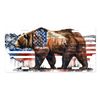 Vanity Aluminum Front License Plate (American Bear)