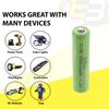 Exell 1.2V NIMH AAA 800mAh Rechargeable Button Top Battery