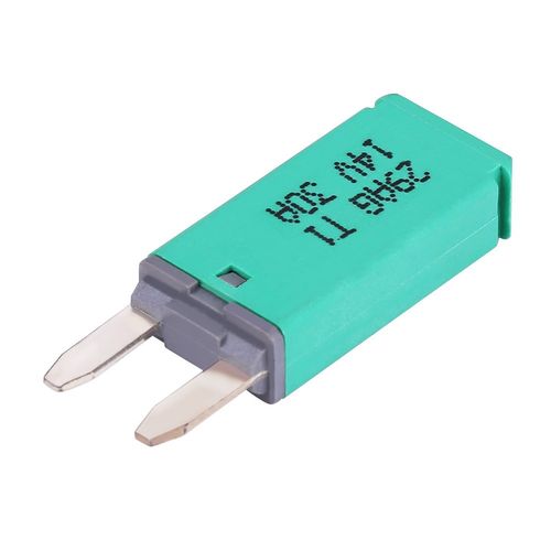 Circuit Breakers, 14V DC 30A Automatic Reset Mini Circuit Breaker Blade for Most Car Truck Boat RV Green