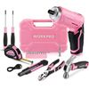 WORKPRO Electric Screwdriver kit with Home Tools 18PCS .7V Cordless Screwdriver