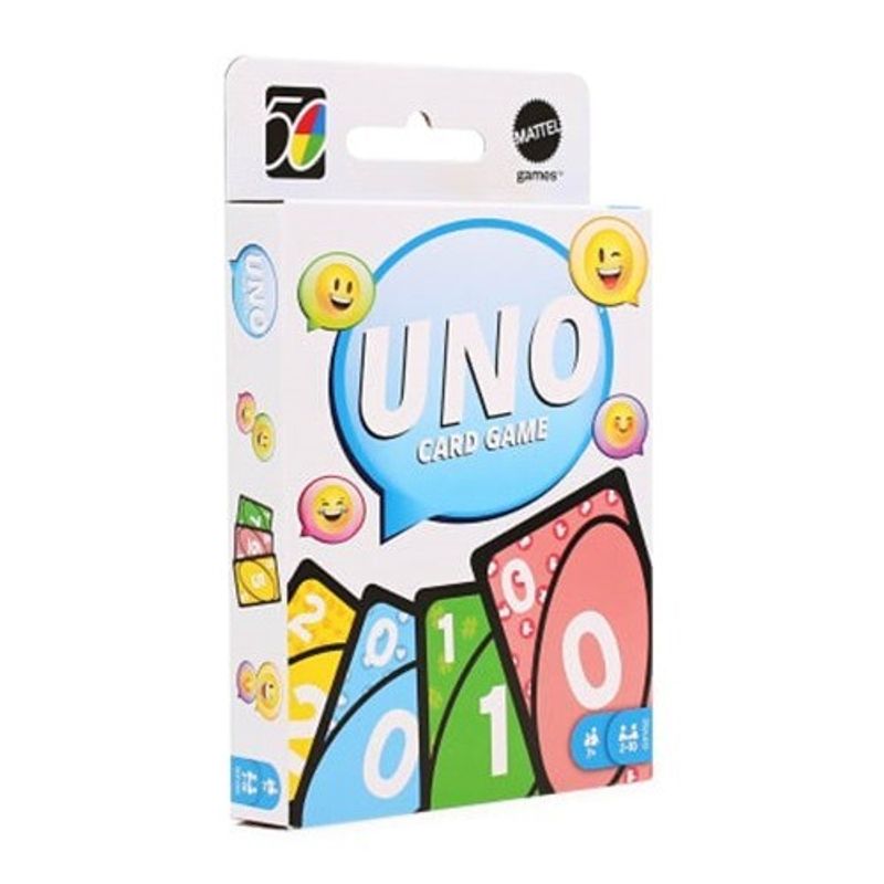 Mattel UNO Iconic 2010s 10s Retro Version Family Card Game Special ...