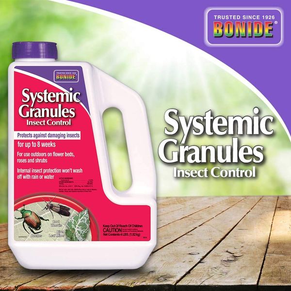 Bonide (BND95349) - Insect Control Systemic Granules, 0.22% Imidacloprid Insecticide (4 lb.)