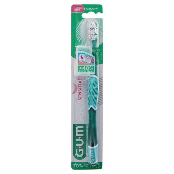 GUM Toothbrush Pro Sensitive 510 - Green