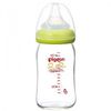 WIDE-NECK NURSING GLASS BOTTLE 160ML (GREEN)