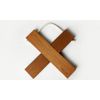 Fugetsu Compact Trivet Cross Shaped Zelkova Wood