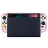 eXtremeRate PlayVital Switch Console Back Cover, NS Joycon Handheld Controller Detachable Protector Hard Shell Customized Dockable Protective Case for Switch [Animals Party]