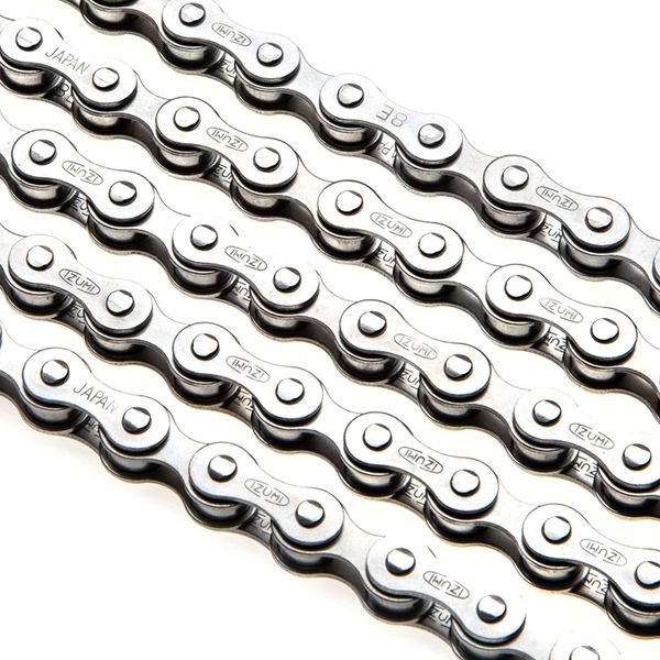 IZUMI Tough Guard 130 Links Electric Assist Bicycle Chain, Made in Japan, Plated, Small