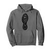 26.2 Miles Marathon Running Shoe Print Marathoner Runner Pullover Hoodie