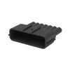 090 Type 62 Series Type E Waterproof 7 Pole Male Coupler (P5) Gray (Non-Sumitomo)