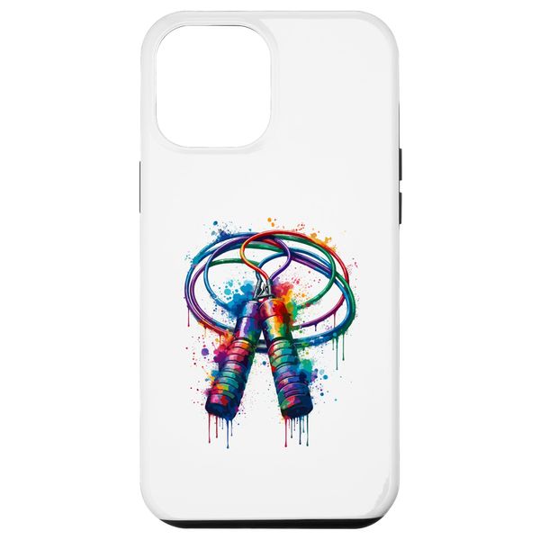 iPhone 15 Pro Max Splash Art Jumping Rope Skipping Rope Exercise Case