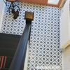 2 x Stencil for Tiled Surface - Bathroom Kitchen 6" (152mm) Toluca
