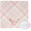 YouCustomizeIt Personalized Modern Plaid & Floral Washcloth