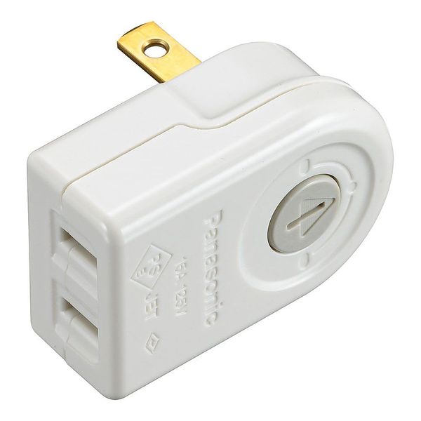 Panasonic WH2129W Rolling Tap, 1 Cup, 15A, 125V, White