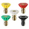 Briggs & Stratton Quick-Connect Nozzle Spray Tips Kit with 5 Tips, Includes 4 High Pressure Spray Patterns & 1 Cleaning Solution Spray Tip, Multicolor