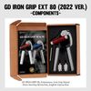IRON GRIP Grip Strength Trainer Adjustable Hand Gripper Strengthener Hand Grip E
