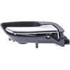 Dorman 96463 Interior Door Handle Compatible with Select Chevrolet/GMC Models, Black; Chrome