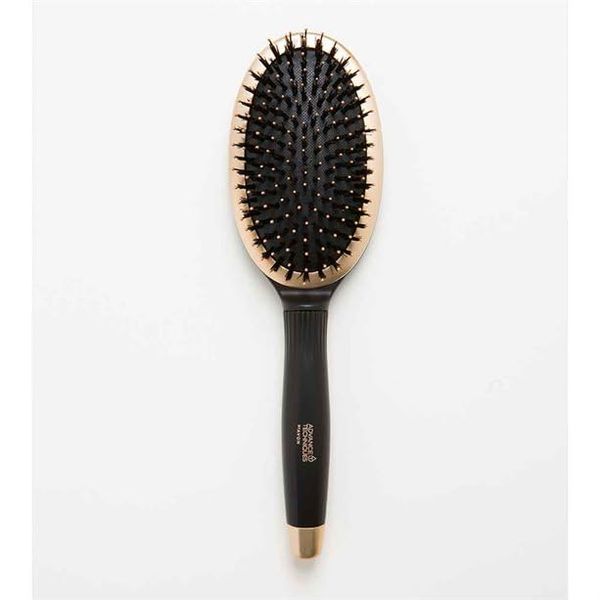 Cushion Hair Brush with Plastic Bristles, 25 cm