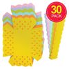 Baker Ross FX545 Easter Baskets Value Pack - Pack of 30, Make Your Own Easter Egg Hunt Baskets for Kids