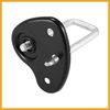 Partuto 2pcs Car Hood Lock Latch Upper Replacement 51237347412 Metal Replacement